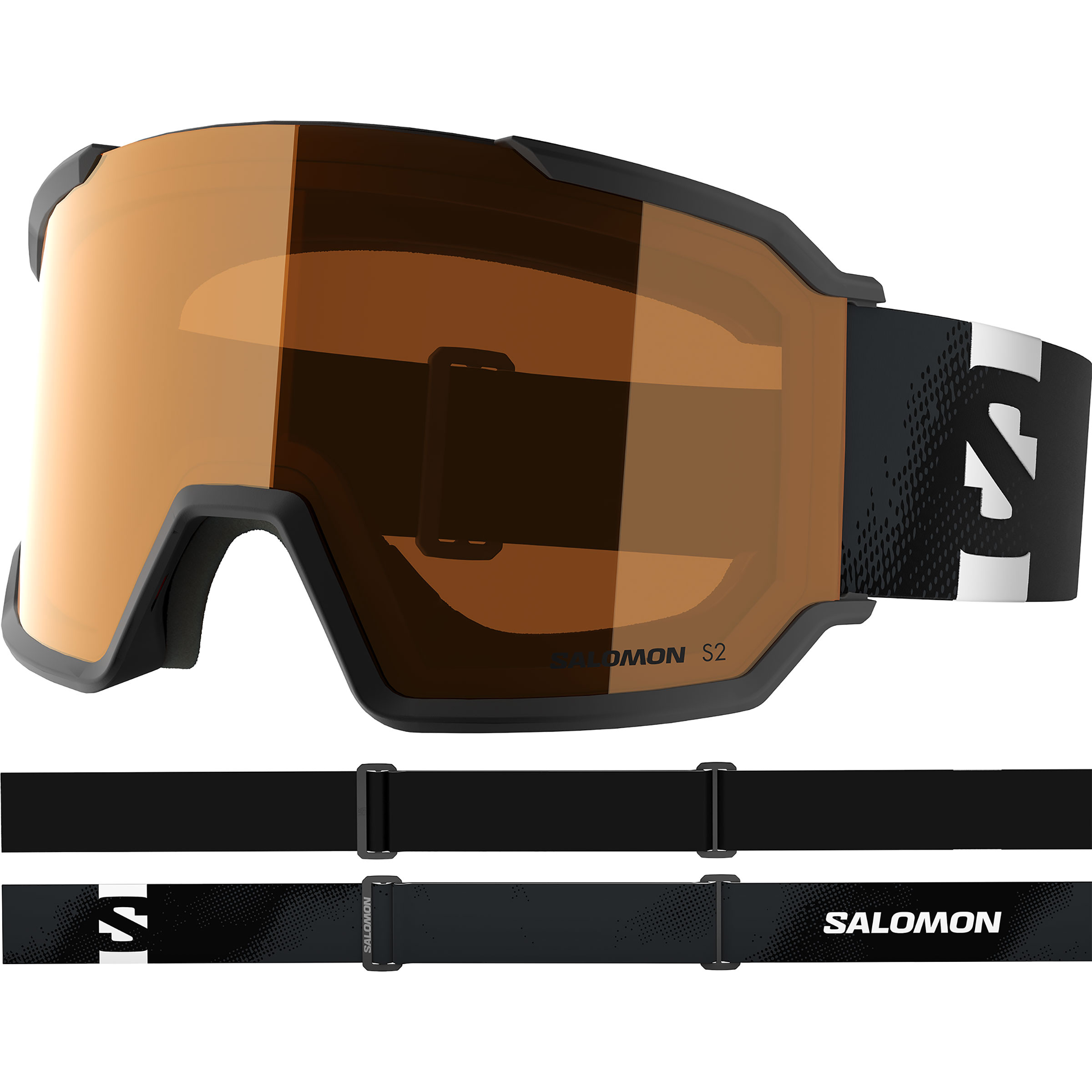 Salomon S/View 3 Access Skibrille Skibrillen schwarz Freeride | Skifahren