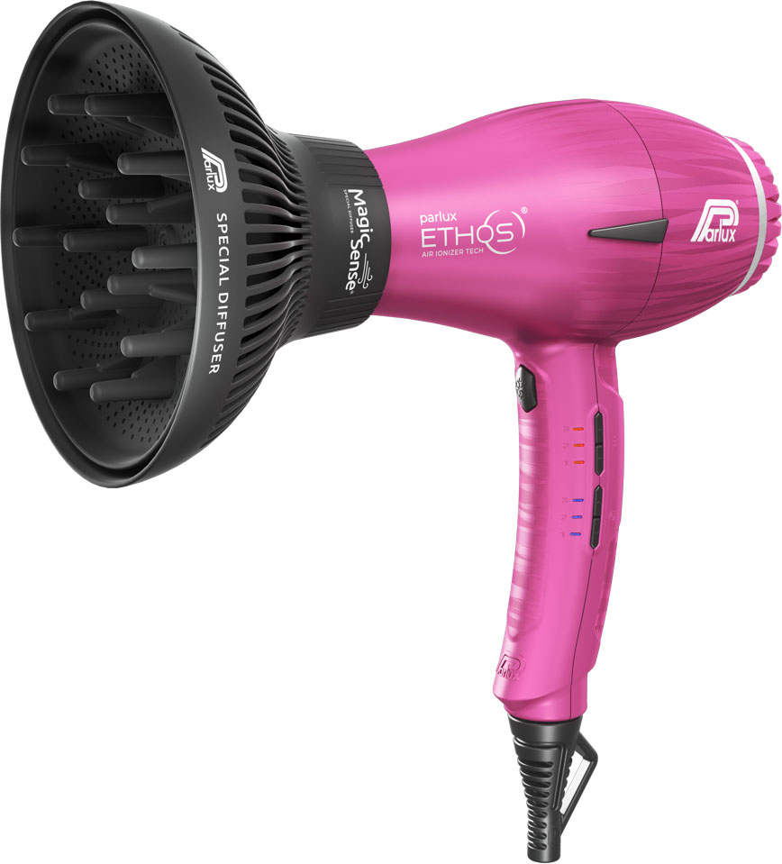 Parlux Ethos Fuchsia mit Softstyler "Magic Sense" K-1191