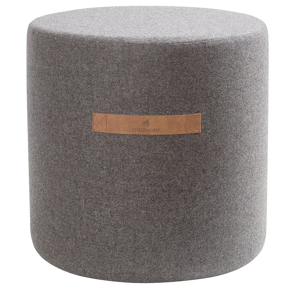 Shepherd of Sweden Shepherd poef Sara 40 cm graniet