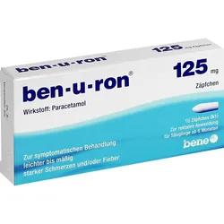 Ben-U-Ron 125mg Zäpfchen 10 ST