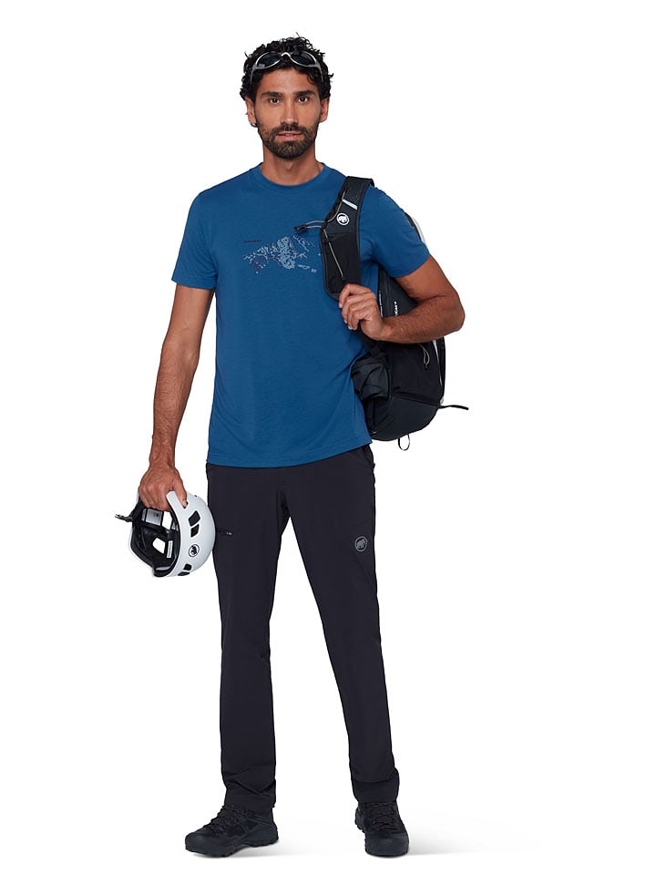Mammut Funktionsshirt in Dunkelblau - L