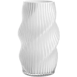 Leonardo Vase Verdi 29,5 cm Glas Weiß