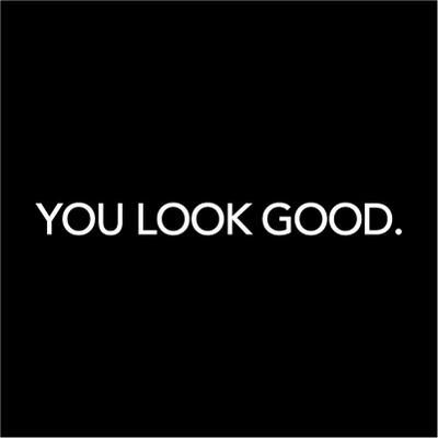 Uplifted Finds """Vogue Affirmation"" Mirror Decal   Minimalist Motivational Vinyl   Executive Vanity & Studio Sanctuary Decor qt14138 White 28 Cm"