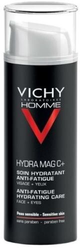 Vichy Homme Hydra Mag C+ Anti-Fatigue Eye and Face Moisturizer 50 ml