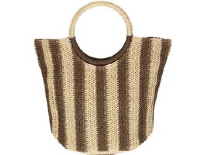 ESMARA® Sac de plage (brun/crème)