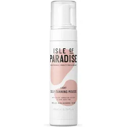 Isle of Paradise, Selbstbräuner, Light Self Tanning Mousse 200 ml (Selbstbräunungsschaum, 200 ml)