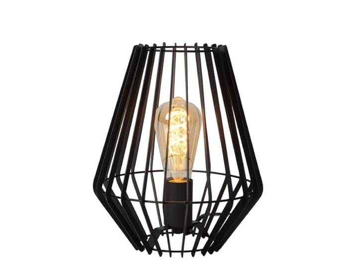 LUCIDE REDA - Tischlampe - 1xE27 - Schwarz