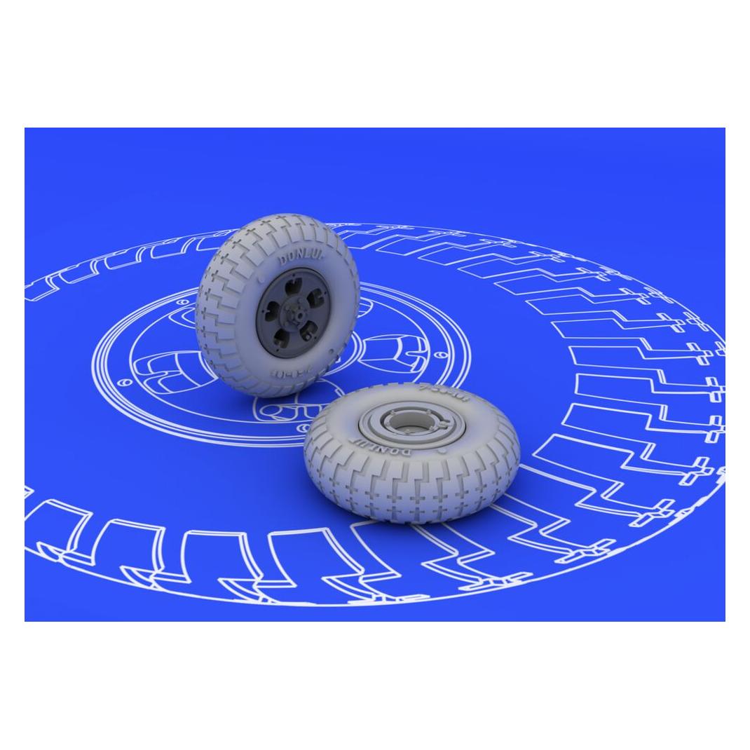Eduard Spitfire wheels - 5 spoke for (648098)