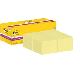 Post-it, Haftnotiz, Super Sticky (76 x 76 mm)
