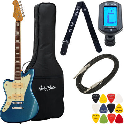 Harley Benton JA-60CC LH Lake Placid Bundle Lake Placid Blue