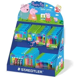 Staedtler, Marker, Display Noris junior Peppa Pig 48tlg (48x)