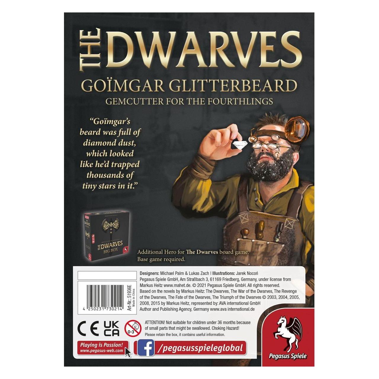 Pegasus The Dwarves Characterpack Goimgar (English Edition) (Englisch, 2 - 6 Spieler) (51936E)