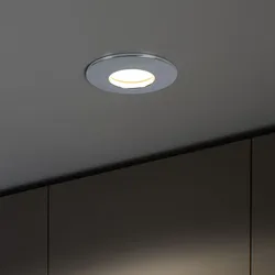 Einbauleuchte Deckenlampe Spot Chrom LED Dimmbar Switchmo System Deckenleuchte Einbauspot IP44 D 8,3 cm