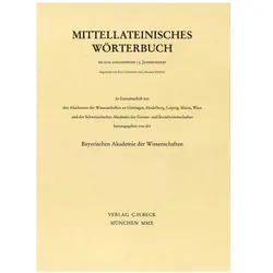 Mittellateinisches Wörterbuch 46. Lieferung (inconscriptus, Sachbücher