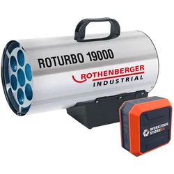 ROTHENBERGER Industrial Heizkanone ROTURBO 19000 mit Piezo inkl. Bluetooth Lautsprecher - 1500000051