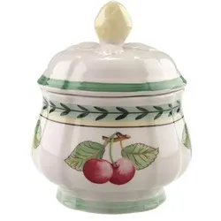 Villeroy & Boch Zuckerdose 6 Pers. French Garden Fleurence, Vorratsbehälter, Weiss