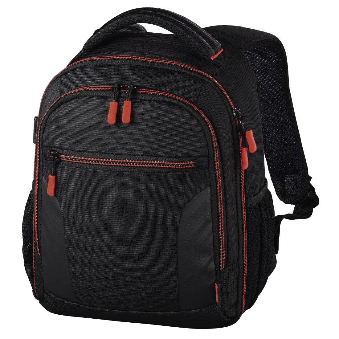 Hama 00139856 Kamera-Rucksack "Miami" 150 22x10x24cm Schwarz,Rot Kamera-Rucksack für Jede Marke 220 x 100 x 240 mm (Schwarz, Rot)