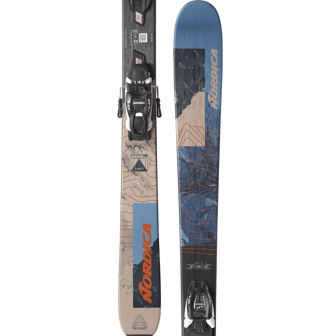 Nordica Enforcer 80 S FDT + JR 7.0 GW - 130 cm