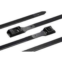 HellermannTyton 112-53062 PE530 Kabelbinder Schwarz 100 St.