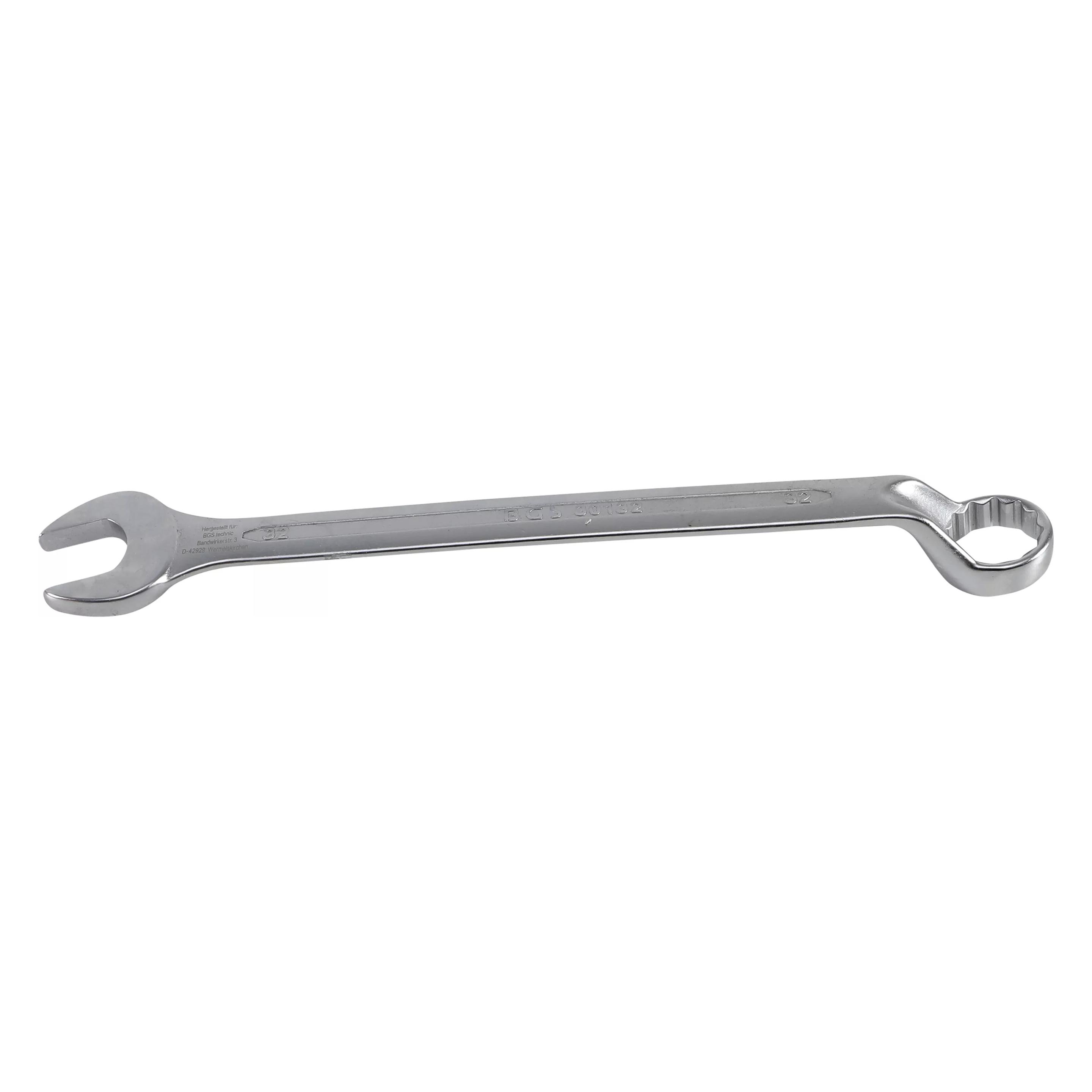 BGS Maul-Ringschlüssel, gekröpft SW 32 mm (32 mm) (30132)