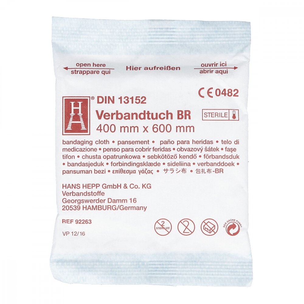 Brinkmann Medical ein Unternehmen der Dr. Junghans Brandwunden Verbandtuch 40x60cm steril 03160833