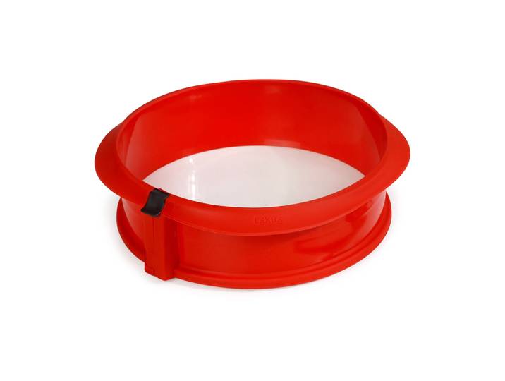 Lékué Moule à charnière avec assiette rouge Lékué 23 cm
