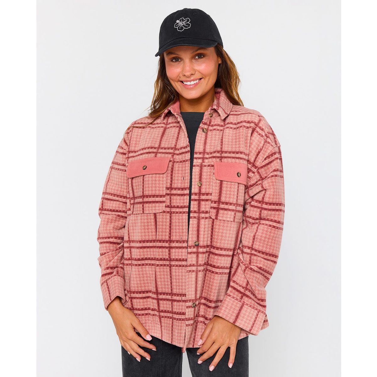 RipCurl Pacific Rider Polar Shirt burgundy (0043) M 06FWSH_0043_M