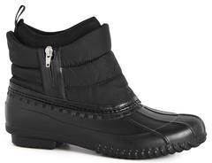 Wide Width Women's Willa Cold Weather Boot by Cloudwalkers in Black (Size 8 W)