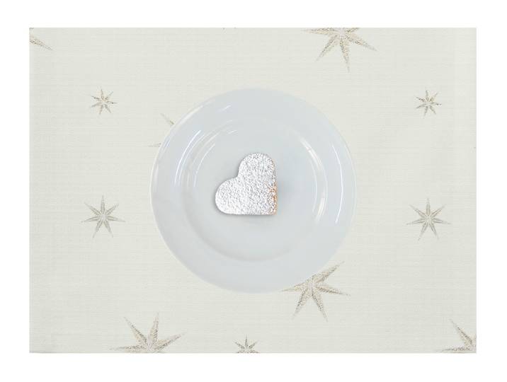 Set de table X-Mas Glam type A 35 x 0 x 48cm Beige/Beige