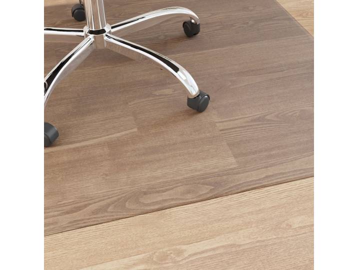 vidaXL Bodenschutzmatte für Laminat oder Teppich 120x115 cm PVC