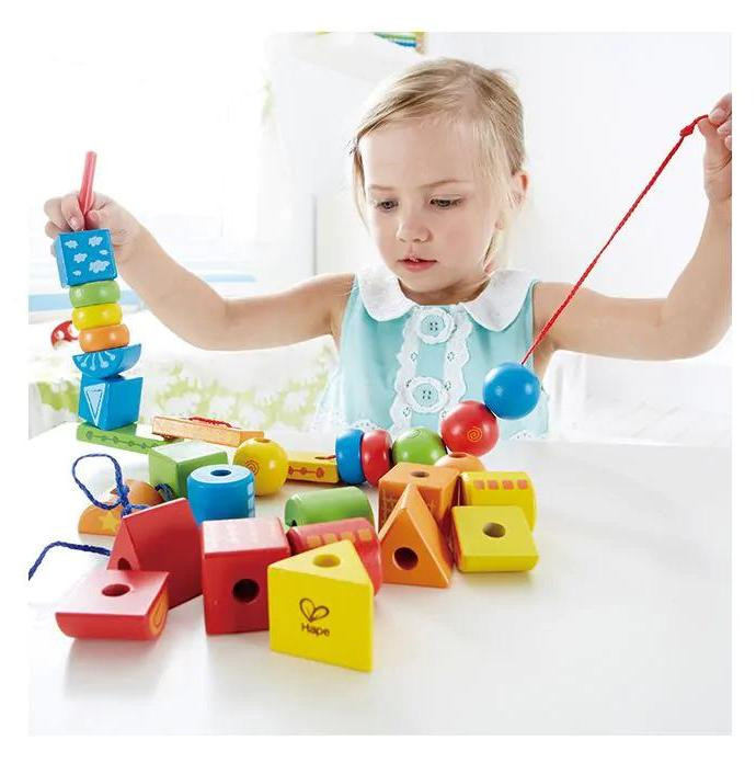 Hape Early Explorer rijgkralen E1019