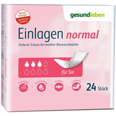 Gesund Leben Einlagen normal 6x24 St Inkontinenzeinlage