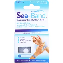 Sea-Band Akupressurband F. Erwachsene Grau 2 ST
