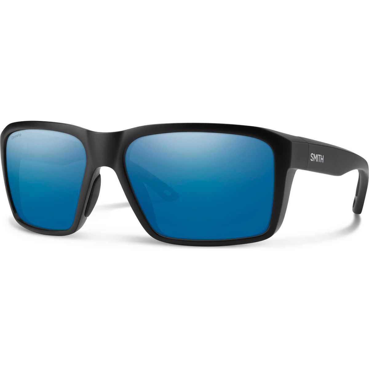 Smith Backcast matte black chromapop glass polarized blue mirror (003-61QG) 20781100361QG