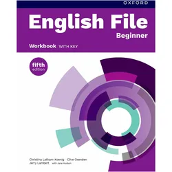 English File fifth edition: Beginner: Workbook with key, Schulbücher von Collectif