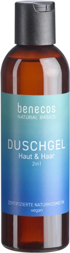 Benecos 2 in 1 Body Hair Bath Gel Bio Vegan 200 ml