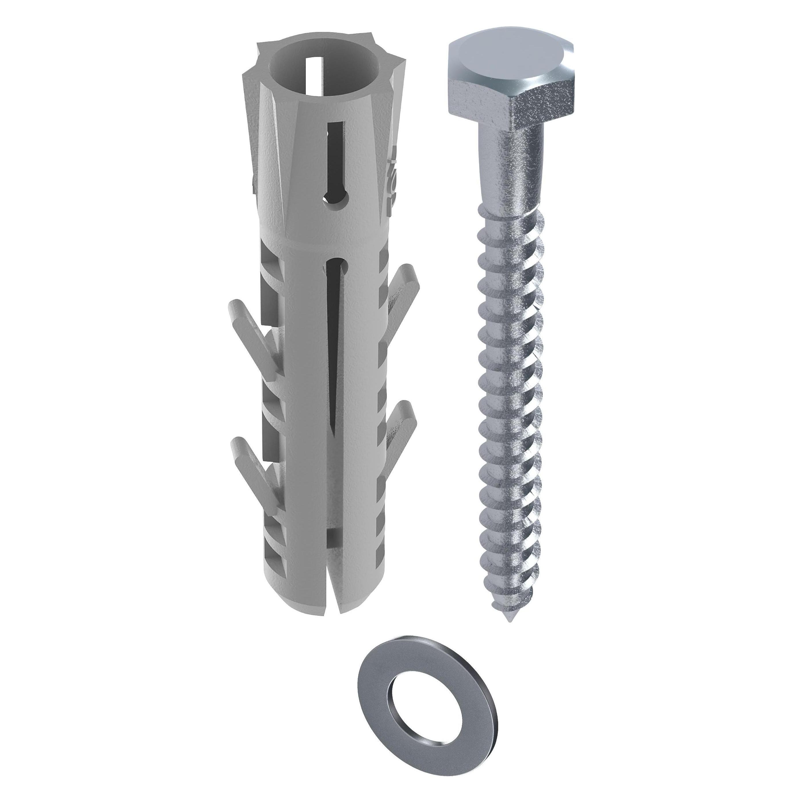 Tox Spreizdübel Barracuda 10x50 mm + Schraube (2 Stk.) (013601081)