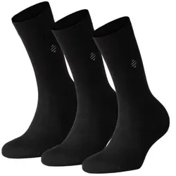 Panos Emporio 3P Daniel Bamboo Sock Schwarz One Size Herren