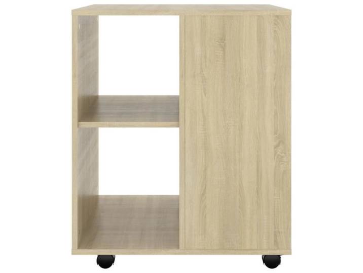 Casiers/armoires de rangement - Armoire à roulettes Chêne Sonoma 60x53x72 cm Aggloméré Mothinessto LY0473