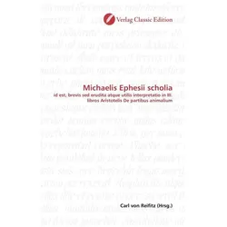 Michaelis Ephesii scholia, Fachbücher