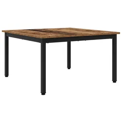 vidaXL Couchtisch Altholz 80 x 80 x 45 cm Holzwerkstoff