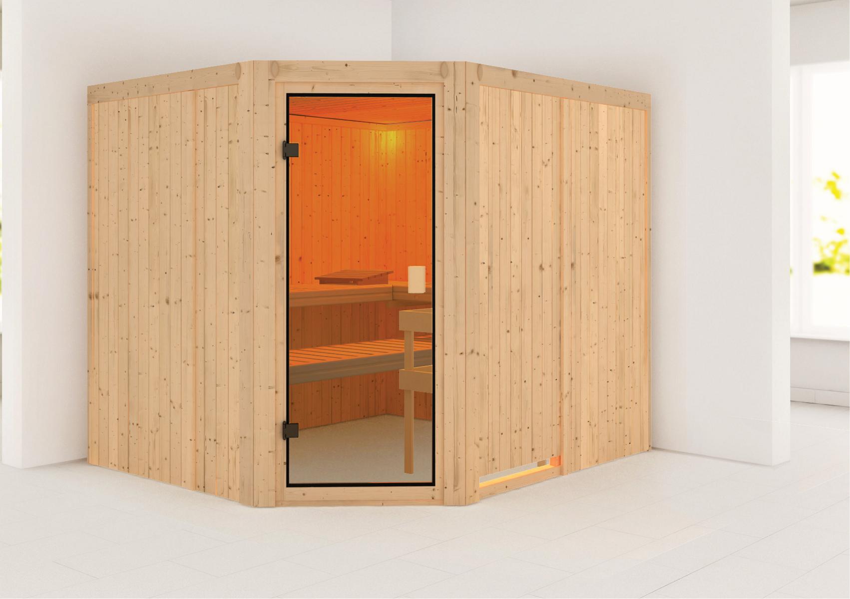 KARIBUHOLZT Sauna Horna Eck, o. Zub. bronz.GGT 16880373