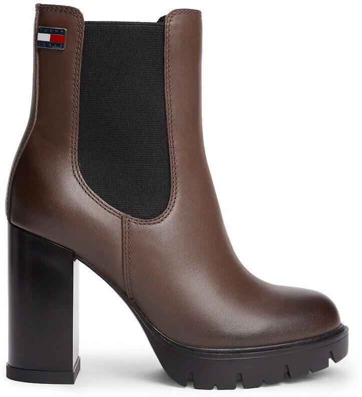 TOMMY HILFIGER Bottines en cuir à hauts talons