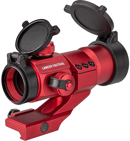 Lancer Tactical Punktsikte Röd/Grön Cantilever Mount