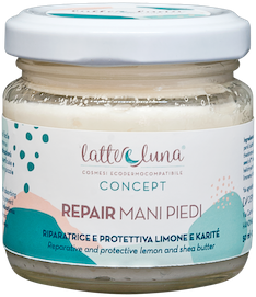 latte e luna Crema Rigenerante Repair Mani Piedi