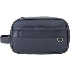 Valentino Landon Soft Cosmetic Case, Necessaire, Blau