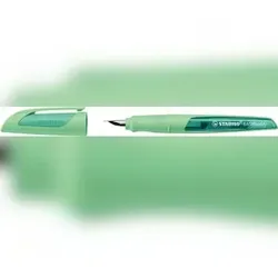 STABILO Schulfüller EASYbuddy mit Feder in M, Pastellfarben, minzgrün