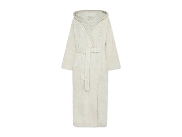 Moeve Bademantel Wellness, Naturfarben, Uni, unisex, Oeko-Tex® Standard 100, Taschen, besonders flauschig, angenehm warm, hochwertige Qualität, atmungsaktiv, Heimtextilien, Badtextilien, Bademäntel, Bademäntel Herren