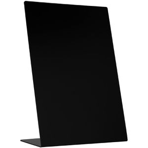 Europel Tischaufsteller Kreidetafel, 356285, A4, aus Kunststoff, L-Form, einseitig