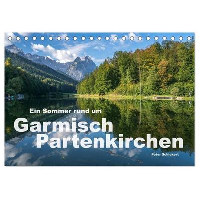 Ein Sommer rund um Garmisch-Partenkirchen (Tischkalender 2026 DIN A5 quer), CALVENDO Monatskalender